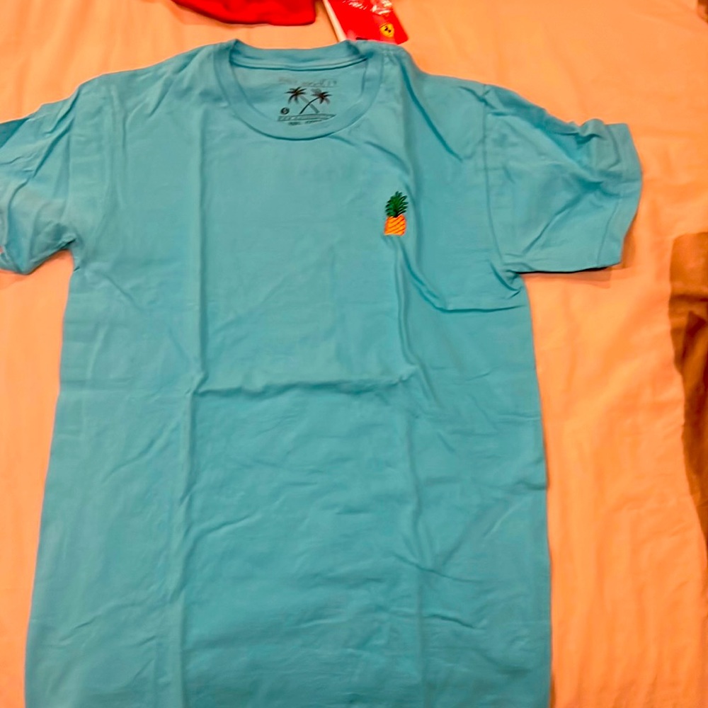 Riot society nice blue shirt